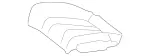 2179200250 - Body: Seat Cushion Pad for Mercedes-Benz Image