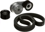 90K38607HD - : FleetRunner Heavy-Duty Serpentine Belt Drive Component Kit for Gates Image