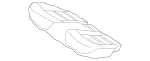 21292008377H23 - Body: Cushion Cover for Mercedes-Benz Image