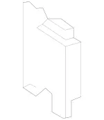 1728850140 - Attachment Parts: Holder for Mercedes-Benz Image