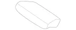 20591034333D16 - Body: Front Cover for Mercedes-Benz Image