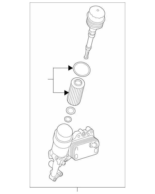 6511801310 - : Oil Filter for Mercedes-Benz: Sprinter 2500, Sprinter 3500, Sprinter 3500XD Image
