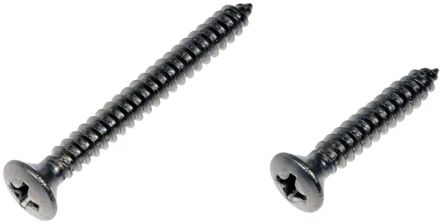 784120D - : Self Tapping Screws - Stainless Steel - Oval Head - No.8 X 1 In., 1-1/2 In. for Dorman Image