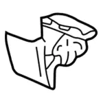 AW7Z54611B70AC - Electrical: Center Seat Belt for Ford: Crown Victoria | Mercury: Grand Marquis Image