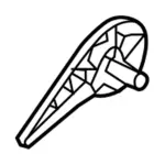 DB5Z7861198AD - Body: Adjust Handle for Ford: Police Interceptor Utility Image