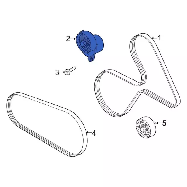 ML3Z6A228A - : Belt Tensioner for Ford: F-150 Image