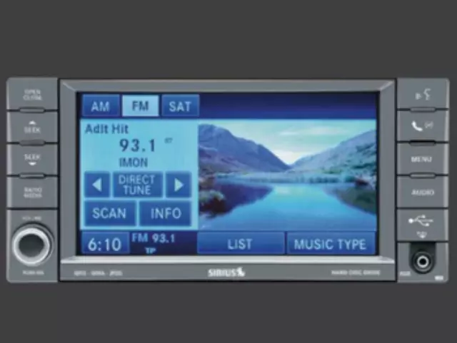 82212501 - : Am/fm/dvd/hdd/nav/sdars Radio for Mopar Image