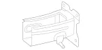 1666101700 - Substructure: Longitudinal Member for Mercedes-Benz: GL350, GL450, GL550, GL63 AMG, GLS350d, GLS450, GLS550, GLS63 AMG Image