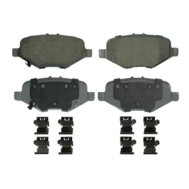 QC1612 - : Wagner ThermoQuiet QC1612 Rear Disc Brake Pad Set Ceramic for WAGNER BRAKE Image