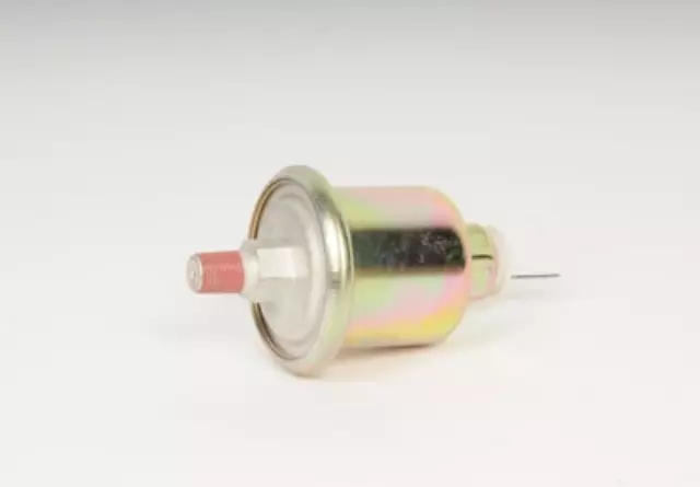 19244933 - Electrical: Oil Pressure Sending Unit for Buick: Electra, LeSabre, Riviera | Cadillac: Eldorado | Chevrolet: Blazer, C/K Pickup, C1500, C2500, C3500, Camaro, El Camino, G10, G20, G30, K1500 Pickup, K2500 Pickup, K3500 Pickup, K5 Blazer, Monte Carlo, P20, P30, R10, R20, R30, R3500, Suburban C10, Suburban C20, Suburban K10, Suburban K20, Suburban R10, Suburban R20, Suburban V10, Suburban V20, V10, V20, V30, V3500 | GMC: C1500 Pickup, C2500 Pickup, C3500 Pickup, Caballero, G1500, G2500, G3500, Jimmy, K1500 Pickup, K2500 Pickup, K3500 Pickup, P2500, P3500, R1500 Pickup, R2500 Pickup, R3500 Pickup, Suburban C1500, Suburban C2500, Suburban K1500, Suburban K2500, Suburban R1500, Suburban R2500, V1500, V1500 Suburban, V2500, V2500 Suburban, V3500 | Oldsmobile: 98, Custom Cruiser, Cutlass Calais, Cutlass Salon, Cutlass Supreme, Delta 88, Toronado | Pontiac: Bonneville, Firebird, Grand Prix Image