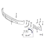 NL3Z17C887A - Body: Outer Bracket for Ford: F-150 Lightning Image