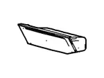 4L3Z1513594CAA - Body: Storage Compartment for Ford: F-150 Image
