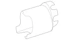 16446202239051 - : Upper Column Cover for Mercedes-Benz Image