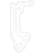 2305001031 - : Holder for Mercedes-Benz: SL55 AMG, SL600, SL65 AMG Image