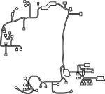 24012CG010 - Electrical: Engine Harness for INFINITI: FX35 Image