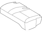 DT4Z7863805ED - Body: Cushion Cover for Ford: Edge Image