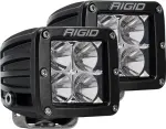 202113 - : D-Series PRO LED Light, Flood Optic, Surface Mount, Pair for Rigid Industries Image