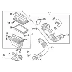 L1MZ9600P - : Air Cleaner Assembly for Ford: Explorer Image