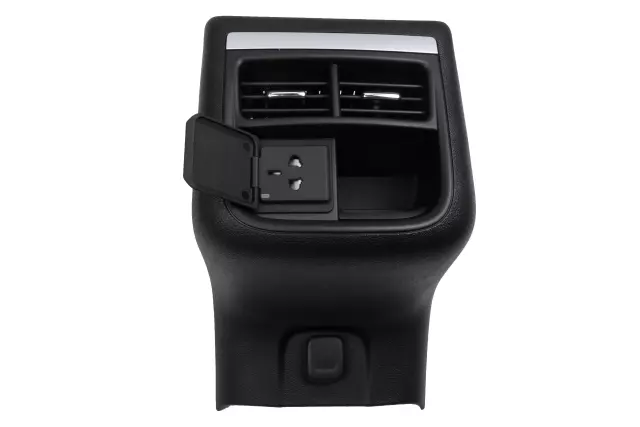 Jet Black Front Floor Console Rear Trim Panel - GM (22989468)