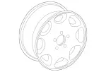 2104010902 - Wheels: Disk Wheel for Mercedes-Benz Image