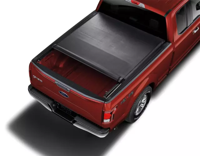 VJL3Z99501A42D - Exterior: Tonneau/Bed Cover, Premium Soft Roll-Up for Ford Image