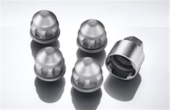 Locking Wheel Nuts - Silver Finish - Land-Rover (LR086417)