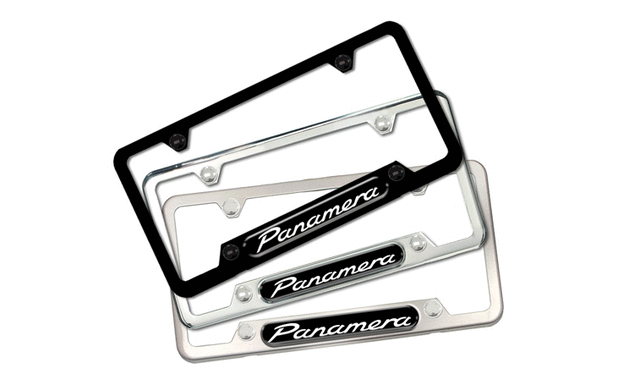 PNA70800200 - Exterior: 2010-2013 Porsche Panamera - Panamera Nameplate - Brushed Silver for Porsche: Panamera Image