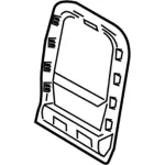 HP5Z5460763BA - Body: Insert Panel for Lincoln: MKZ Image