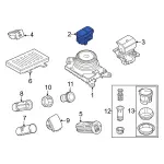 LJ8Z13D730A - Body: Switch for Ford: Mustang Mach-E Image