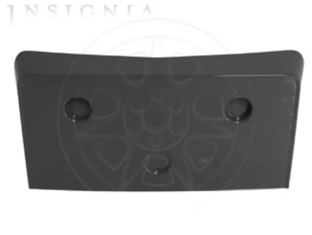 19202742 - Exterior: Front License Plate Holder - Gray (57U) for GM Image