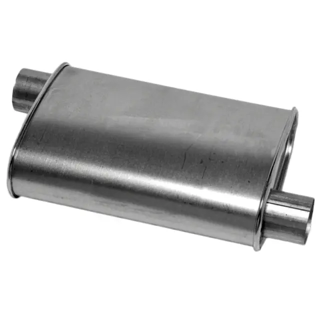 17612 - : Installer Turbo Universal Exhaust Muffler 2" Inlet (ID) 2" Outlet (ID) for Walker Exhaust Image