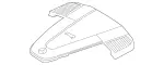 2750100467 - : Cover Hood for Mercedes-Benz: CL65 AMG, SL65 AMG Image