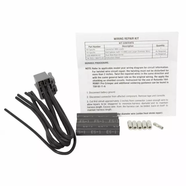 Wire Assembly - Ford (3u2z14s411za)