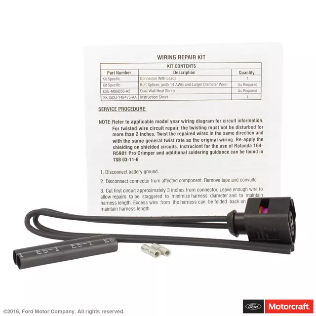 Wire Assembly - Ford (3U2Z-14S411-ZLB)