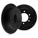 800267083 - : DFC Brake Rotors - Drilled &amp; Slotted - Black for DYNAMIC FRICTION Image