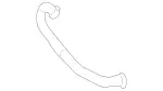 251500217564 - : Hose for Mercedes-Benz: R320, R350 Image