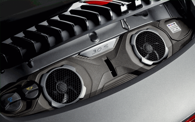 99204410102 - : Engine Compartment Cover Painted Titanium for Porsche: 911 Image