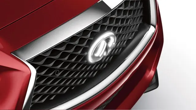 T99F86SA1A - Exterior: Radiant Grille Emblem for INFINITI: QX60 Image