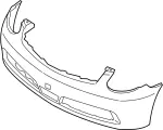 62022AC940 - Body: Bumper Cover for Infiniti Image