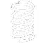 2033216204 - : Front Axle Spring for Mercedes-Benz: C240, C280, C320 Image