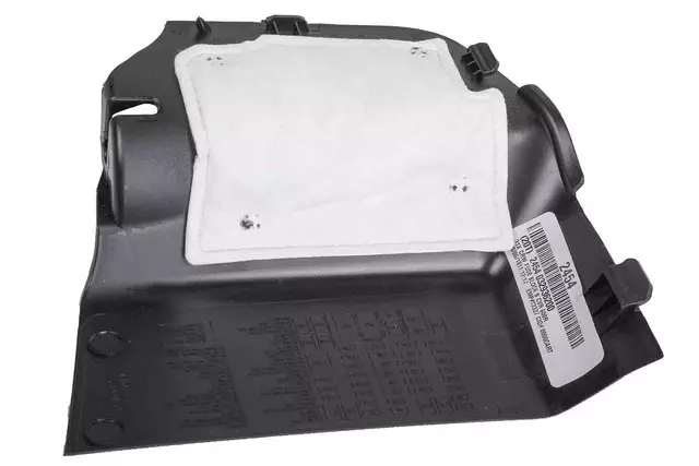 Jet Black Front Passenger Side Compartment Fuse Block Cover - GM (23392454)