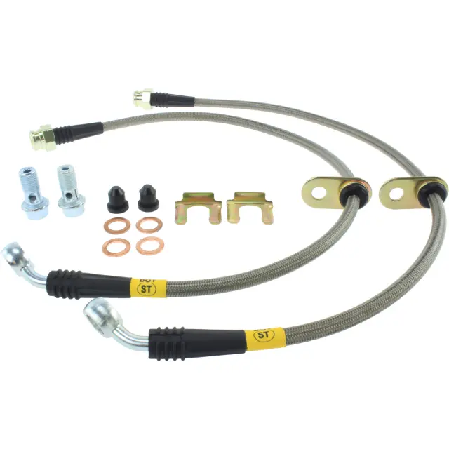 95047507 - Brakes &amp; Brake Parts: StopTech Stainless Steel Brake Line Kit for Stoptech Image