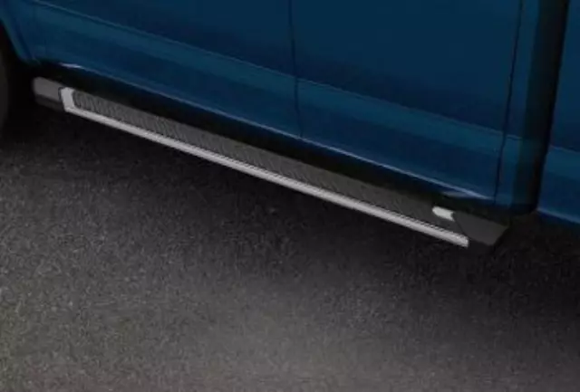 Step Bars, 5 Inch Angular, Painted Magnetic - Ford (FL3Z-16450-MC)