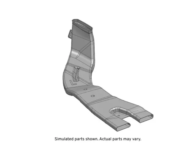 39044134 - : Part# 39044134 Rear Driver Side Floor Air Outlet Duct for Chevrolet: Cruze Image