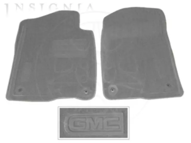 19155778 - Interior: Floor Mats, Carpet, Front for GMC: Sierra 1500, Sierra 1500 Classic, Sierra 1500 HD Classic, Sierra 2500 HD, Sierra 2500 HD Classic, Sierra 3500 Classic, Sierra 3500 HD Image