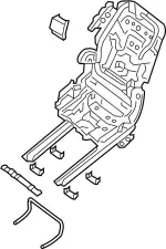 880103JR1A - Body: Seat Frame for Infiniti Image