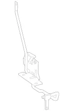 2215000146 - Radiator: Bracket for Mercedes-Benz: CL600, S600 Image