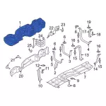 HC3Z9002E - Fuel System: Fuel Tank for Ford: F-250 Super Duty, F-350 Super Duty, F-450 Super Duty, F-550 Super Duty Image