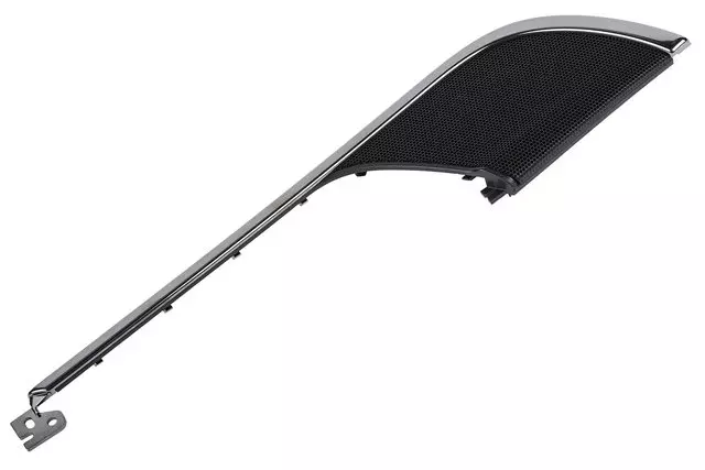 Jet Black Front Passenger Side Door Upper Speaker Grille - GM (23248938)