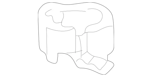 2208300314 - Heating and Ventilation: Holder for Mercedes-Benz: CL500, CL55 AMG, S430, S55 AMG, SL500, SL55 AMG, SL550, SL600, SL63 AMG, SL65 AMG Image image